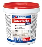 baufan Latex Weiß Classic 750 ml - Latexfarbe …