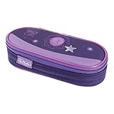 herlitz 50038886 Faulenzer Etui, Space Girl, 1 Stück