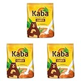 Kaba Choco 400g Beutel Trinkschokolade, das Original Kakaopulver zum Anrühren in kalter und warmer Milch (Packung mit 3)