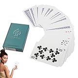 Magische Pokerkarten, Einzigartige Zauberrequisiten-Werkzeugkarten, Magic Show Back to Know The Cards Ideales Geburtstags Anfänger und professionelle Zauberer