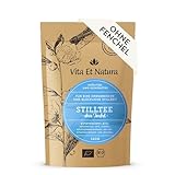 BIO Stilltee ohne Fenchel - 100% biologischer Tee mit Bockshornklee für die Stillzeit - geprüfte Rezeptur von Hebammen empfohlen - Vita Et Natura® Teemanufaktur