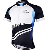 X-TIGER Herren-Radtrikots, kurzes T-Shirt, Fahhradtrikot MTB Rennrad Trikot Kurzarm Fahrradbekleidung für Männer