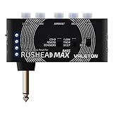 Valeton Rushead Max Bass Kopfhörer Verstärker Multi-Effects USB Aufladbar Portabel Hosentasche Schlafzimmer Plug-In Mini Kopfhörerverstärker