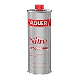 Nitro-Verdünnung 500ml Aromatenfrei - Hochwertiger Nitroverdünner, Universalverdünnung, Pinselreiniger