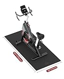 HAPBEAR Bodenschutzmatte Für Sportgeräte Fitnessgeräte - Hohe Dichte PVC, 152 x 76 cm x 6 mm Dicke, Bodenmatte Unter Laufband, Ellipsentrainer, Peloton Fahrradmatte