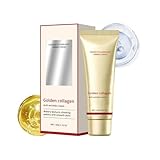 Golden Collagen Cream, 50g Anti-Wrinkle Face Cream, Korean Goldene Kollagen-Creme, Anti-Falten-Creme für das Gesicht, Verlängerte Tiefenhydration für Verbesserte Festigkeit (1)