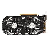 GOWENIC GTX 1060 Grafikkarte, 6 GB/5 GB/3 GB GDDR5 Gaming Grafikkarte 192bit 4K HDR 8008 MHz Speicherfrequenz, HDMI DVI DP Schnittstelle, Dual Fans (6GB)