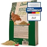 HÜHNER Land Hühnerfutter – Winterfutter für Hühner 10kg I Hühner Winterkorn, Hühnerfutter Ohne Gentechnik und Zusätze, Alleinfutter winterfit, für Immunsystem & Stoffwechsel