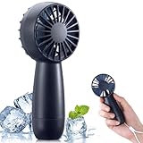 BOSONER Handventilator Mini Ventilator Klein USB: 2600mAh Tragbarer Hand Ventilatoren Akku Aufladbar - Portable Hand Fan Reise Gadgets mit Batteriebetrieben - Urlaub Must Haves for Unterwegs