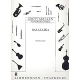 Zimmermann - Grifftabelle für Balalaika - Michael Ignatieff