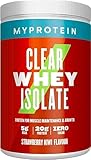 Myprotein Clear Whey Isolate Protein Pulver - Erdbeer-Kiwi - 500g - 20 Portionen - kühle und erfrischende Whey Protein Shake Alternative - 20g Protein und 4g BCAA pro Portion