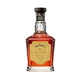 Jack Daniel's Single Barrel Barrel Strength - Tennessee Whiskey - Kraftvoll mit Noten von Vanille und leichtem Rauch - 0.7L/ 62.5% Vol.