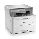 Brother DCP-L3510CDW Kompaktes 3-in-1 Farb-Multifunktionsgerät, weiß