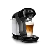 Bosch Tassimo Style Kapselmaschine TAS1102 Kaffeemaschine by, 70 Getränke, vollautomatisch, geeignet für alle Tassen, platzsparend, 1400 W, schwarz