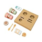 Coffee-Shop-Spielset | Kinderküche Vorschul-Kaffeeset – Kinderküchenzubehör Rollenspiel-Essensspielzeug Küchenspielzeug Lernspielzeug für Kleinkinder ab 3 Jahren