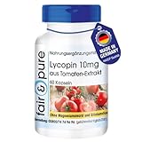 Fair & Pure® - Lycopin Kapseln 10mg - 60 Kapseln - Carotinoid aus Tomatenextrakt - vegan - ohne Magnesiumstearat