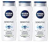 Nivea Men Duschgel, Sensitive, 3er Pack(3 x 500 ml)