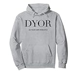 DYOR X DO YOUR OWN RESEARCH I NFT Geld Money Crypto Fun Pullover Hoodie