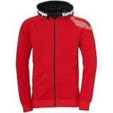 Kempa Core 26 Hood Jacket Herren Jungen Kapuzen-Jacke Trainings-Jacke Sweatshirt Hoody Pullover mit Kapuze Handball Volleyball Indoor Gym Fitness