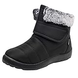 Deals Stiefel Damen Mit Absatz Spitze Stiefeletten Damen Damen Stiefel 44 Übergröße Gummistiefel Damen Halbhoch Damen-Hausschuhe Stiefel Wasserdicht Damen Damen Boots Stiefeletten Damen Schwarz