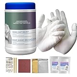 3D Handabdruck Set Für Paare Gipsabdruck Set Hände Paar Familie Handabformset Aus Gips Für Erwachsene Partner Und Pärchen Geschenke Für Frauen Und Männer Alginat Gibsabdruckset Gipshandabruck