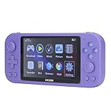 Handheld-Spiel-Konsole, 5.1inch Portable Vintage Classic Retro Arcade Gaming Player Gamepad mit Dual-Joystick für Kinder Erwachsene Teenager, Unterstützt TV, Zwei Spieler, Geschenk (Lila)