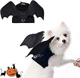 QIMMU Halloween hundekostüm,Pet Hund Bat Wings,Haustier Fledermaus Kostüm,und Katzen,für Partys