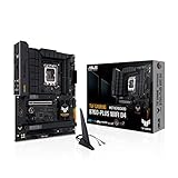 ASUS TUF GAMING B760-PLUS WIFI D4 Mainboard Sockel Intel LGA 1700 (Intel B760, ATX, DDR4 Speicher, PCIe 5.0, 2x M.2, WiFi6, Thunderbolt 4, Aura Sync)