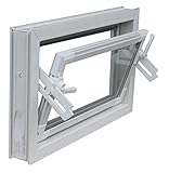 Kellerfenster weiss 60 x 40 cm Einfachglas