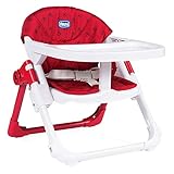 Chicco Chairy Baby Sitzerhöhung 6 Monate bis 3 Jahre (15 kg), Kinderhochstuhl, Verstellbar, Mitwachsender Baby Hochstuhl, Kompakt zu schließen und Abnehmbare Tischplatte