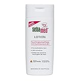 Sebamed Lotion 200 ml, fördert die natürliche Feuchtigkeit der Haut, macht sie glatter und geschmeidiger, verleiht der Haut mehr Spannkraft und pflegt mit Kamillenextrakt und Allantoin