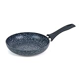 Russell Hobbs RH00840EU7 Antihaftbeschichtete Bratpfanne – 20 cm Kochtopf, Aluminium Induktionspfanne, Einfache Reinigung, Omelettpfanne mit Bakelitgriff, Kochen Sie mit weniger Öl, Nightfall Stone