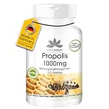 Propolis 1000mg - hochdosiert - 120 Tabletten - mit 3% Galangin | HERBADIREKT by Warnke Vitalstoffe - Deutsche Apothekenqualität