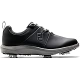 FootJoy Damen Ecomfort Golfschuh, schwarz anthrazit, 38 EU