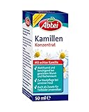 Abtei Kamillen Konzentrat - mit echter Kamille - vielseitig anwendbar - für Haut-, Haar- und Mundpflege, für Umschläge oder als Badezusatz - vegan - 1 x 50 ml