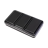 HAPINARY Boxen Leere aquarelldosen Aquarellfarben-Palette Aquarellpaletten flüssig Aquarell-Tablett Storage Boxes aufbwahrungs-Box mischpalette leerer Farbkasten Leere Aquarellpalette Black