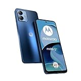 Motorola Mobility moto g14 Smartphone (6,5'-FHD+-Display, 50-MP-Kamera, 4/128 GB, 5000 mAh, Android 13) Sky Blue, inkl. Schutzcover [Exklusiv bei Amazon]