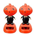2pcs Auto Armaturenbrett Tänzerin Wackelköpfe Spielzeug Solarbetriebenes Deko, Solarfigur Tanzspielzeug Auto Armaturenbrett Ornament Solar Wackelfiguren Auto Innenraum Zubehör Dekofigur