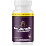 Der Umwandler Leber Komplex Kapseln | Naturreine Pflanzenkraft | Qualität für Männer und Frauen | 60 Kapseln | 1x