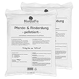 HaGaFe Pferdedung Pferdemist Rinderdung Kuhmist Universaldünger Dünger, 30kg (2x15)