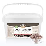 GOLDEN PEANUT Indische Flohsamen ganz 99% Reinheit - für Pferde und Ponys 3 kg, Darmsanierung, natürlich füttern