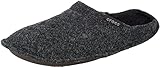 Crocs Classic Slipper, Unisex-Erwachsene Niedrig, Classic Slipper, Schwarz (Black/Black), 43/44 EU