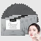 4 Stück Gesichts-Löschpapier Grüntee Ölabsorbierende Blätter für Männer Frauen 400 Stück Gesichtsöl Blotting Paper, Gesicht Blotting-Papiere Face Oil Blotting Papers Öl-Löschpapier