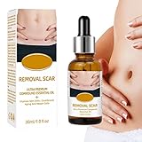 ASSIGN Narbenöl | Body Face Tissue Oil für Narben und Dehnungsstreifen,Hautfeuchtigkeitsspendendes Körperöl, wirksamer Narbenentferner, repariert und regeneriert Ihre Haut