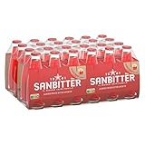 Sanpellegrino Sanbittèr Alkoholfreier Aperitif aus Italien Bittersüß-herbes Aroma Aus Zitrusfrüchten und feinen Alpenkräutern Für Mixgetränke und Cocktails geeignet 24er Pack (24 x 98ml)