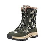 Damenstiefel, Winter-Schneeschuhe, dicke Sohle, kurze Winterstiefeletten, leicht, kurze Outdoor-Stiefeletten, a, 39.5 EU