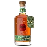 BACARDI Reserva 8 Jahre alt Rye-Cask-Finish, 45% ABV, 70cl / 700ml, limitierte Auflage Premium Dark Rum, gereift in Kentucky Roggen-Whiskey-Fässern