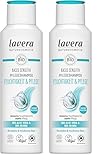 lavera basis sensitiv Pflegeshampoo Feuchtigkeit & Pflege - ohne Silikone - Langanhaltende Frische & ausgewogene Kopfhaut - vegan - Naturkosmetik - 250 ml (Packung mit 2)