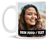 HD PRINT4YOU Tasse Personalisiert mit Foto Fototasse mit eigenem Foto selbst gestalten Keramiktasse