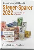 Steuersoftware 2022 für das Steuerjahr 2021 Steuer-Sparer CD Steuererklärung Elster